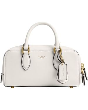 COACH Bowery Satchel 22 - White