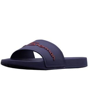Ben Sherman Waterford Slide Sandal - Blue