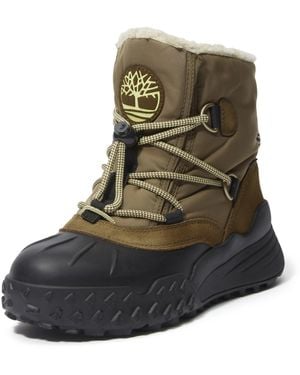 Timberland Moriah Range Mid Warm Lined Waterproof Snow Boot - Green