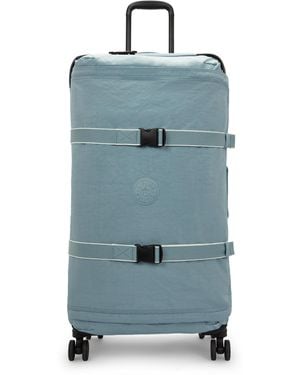 Kipling Spontaneous L Rolling Luggage - Blue