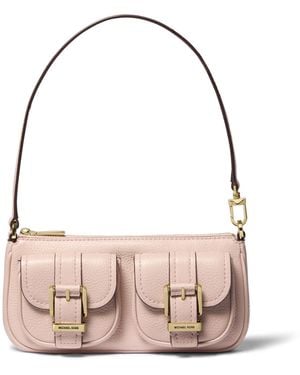 Michael Kors Zoe Small Convertible Pouchette - Pink