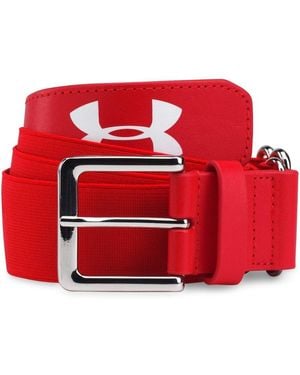 Under Armour Ua Baseball Belt Osfa Red