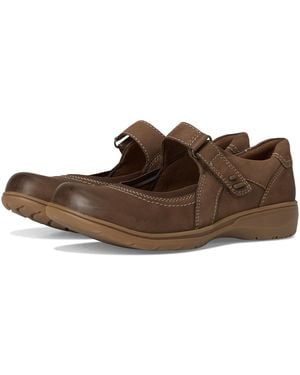 Clarks Carleigh Madi Mary Jane Flat - Brown