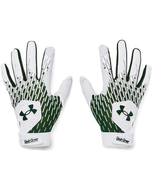 Under Armour Clean Up Baseball Gloves, - Green