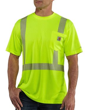Carhartt High-visibility Force Relaxed Fit Lightweight Short-sleeve Class 2 T-shirt Brite Lime - Green