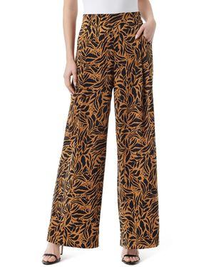 Jessica Simpson Winnie High Rise Elastic Waist Wide Leg Pant Standard - Brown