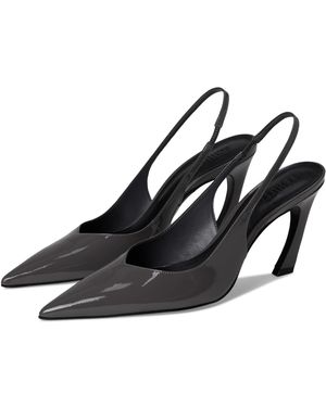 SCHUTZ SHOES Lexi Sling Dark Gray 5 Medium - Black