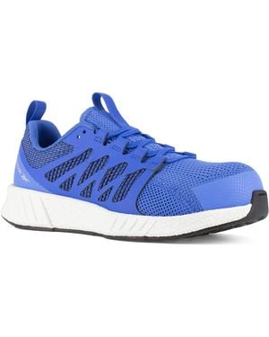 Reebok Fusion Flexweavetm Work Eh Comp Toe Blue 15 D