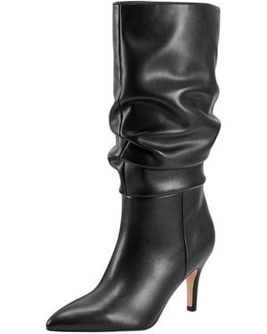 Marc Fisher Idaley Mid Calf Boot - Black
