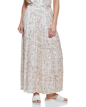 DKNY Pleated Elevated Everyday Skirts - Multicolor