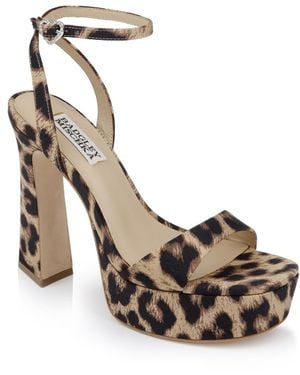 Badgley Mischka Caia Heeled Sandal - Metallic