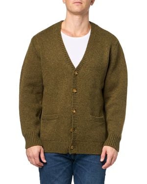 Pendleton Shetland Wool Classic Cardigan - Green