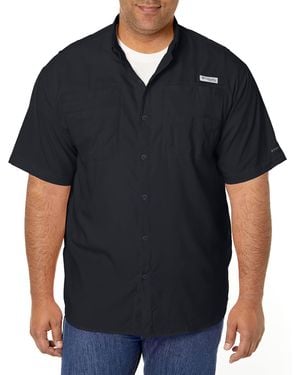 Columbia Big And Tall Tamiami Ii Ss Shirt - Black