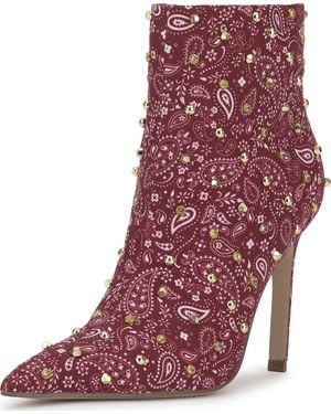 Jessica Simpson Wilonix Ankle Boot - Red