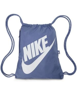Nike Adult Nk Heritage Gmsk Gym Bag - Blue