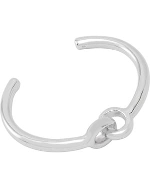 Steve Madden Interlock Ring Cuff Bracelet - Metallic