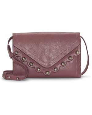 Lucky Brand Ruth Leather Crossbody Bag - Purple