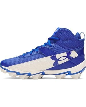 Under Armour Harper 10 Rm Baseball Cleats, - Blue