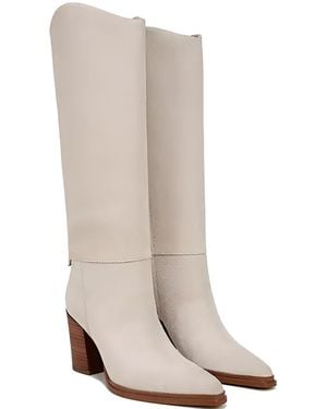 Franco Sarto Jasmine Wool White Suede 11 Medium - Natural