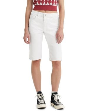 Levi's Bermuda Shorts, - White