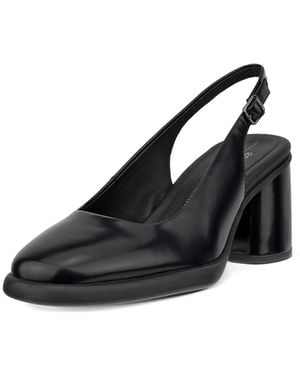 Ecco Sculpted 55 Luxe Slingback Pump - Black
