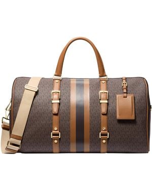 Michael Kors Bedford Travel Travel Bag Dark Brown