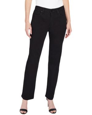 Jones New York Plus Size Lexington Straight-leg Jean - Black