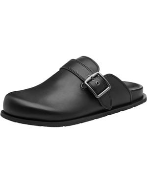 COACH Buckle Clog - Black