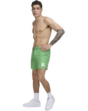 Starter Standard Quick Dry Lightweight Volley Swim Trunk - Green