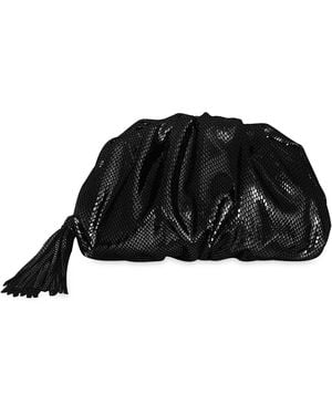 Rebecca Minkoff Ruched Clutch Purse - Black