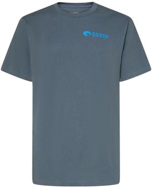 Oakley Classic Emblem T-shirt Grey - Blue
