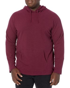 Amazon Essentials Goodthreads Lange Mouwen Slub Thermal Pullover - Rood