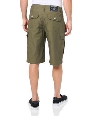 True Religion Sn Classic Cargo Shorts - Green