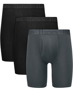 Hanes Originals Supersoft Underwear - Black