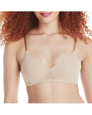 Hanes 's Oh So Light Comfort Flex Fit Wire Free Bra - Brown