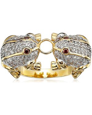 Noir Jewelry Dos Ranas Ring - Multicolor