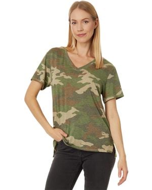 Lucky Brand Classic V-neck Tee - Green