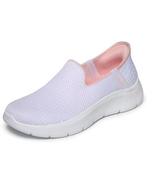 Skechers Hands Free Slip-ins Go Walk Flex-relish Sneaker - White