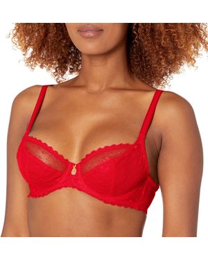 Freya Signature Underwire Plunge Bra Chilli Red