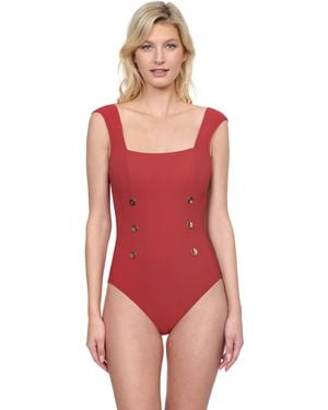 Gottex Standard One Piece Swimsuit - Red