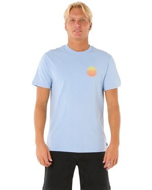 Rip Curl Wettie Passage Icon T-shirt - Blue