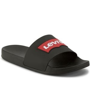 Levi's S Batwing Slide 2 Slip-on Sandal Shoe - Black