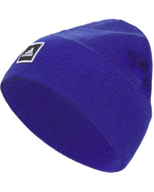 adidas Wide Cuff Beanie - Purple