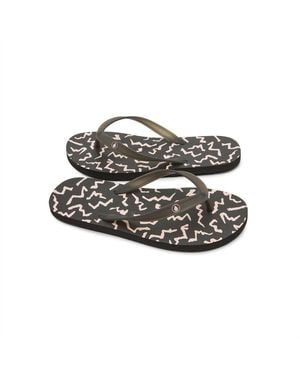 Volcom Rocker Flip Flop Sandal - Black