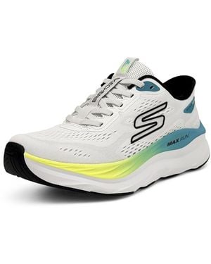 Skechers Max Run Hands Free Slip-ins Sneaker - White