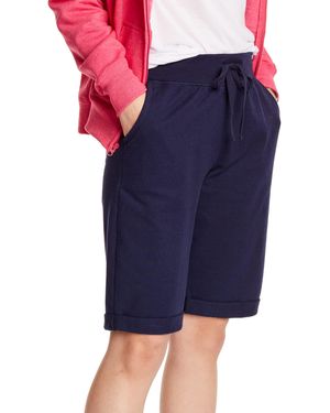 Hanes S French Terry Bermuda Athletic-shorts - Blue