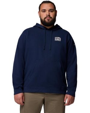 Columbia S Trek Graphic Hoodie - Blue
