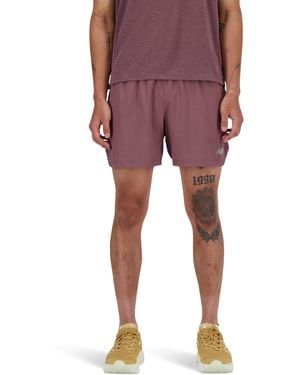 New Balance Rc Short 5" - Red