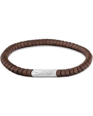 Calvin Klein 's Intuitive Connection Bracelet - Brown