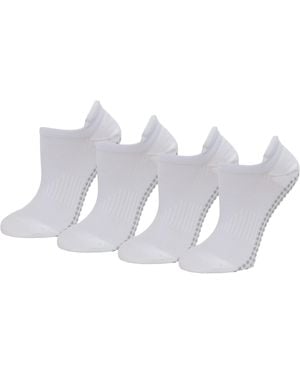 Amazon Essentials KNÖCHELSOCKEN MIT SPORTLICHEM Halt - Weiß